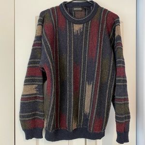 Oversized wool sweater